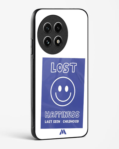 Lost Happiness Glass Case Phone Cover (OnePlus)