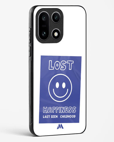 Lost Happiness Glass Case Phone Cover (OnePlus)