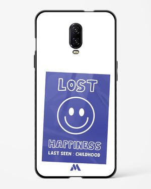 Lost Happiness Glass Case Phone Cover (OnePlus)