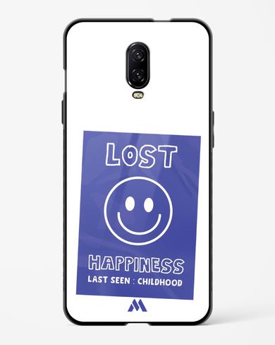 Lost Happiness Glass Case Phone Cover (OnePlus)