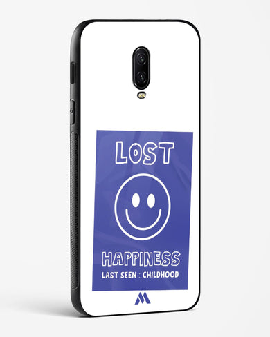 Lost Happiness Glass Case Phone Cover (OnePlus)