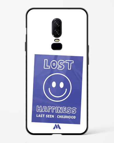 Lost Happiness Glass Case Phone Cover (OnePlus)