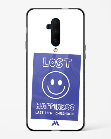 Lost Happiness Glass Case Phone Cover (OnePlus)