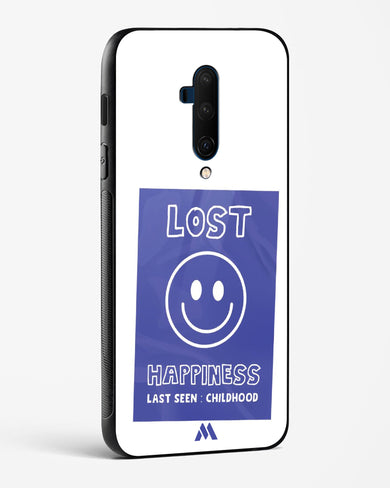 Lost Happiness Glass Case Phone Cover (OnePlus)