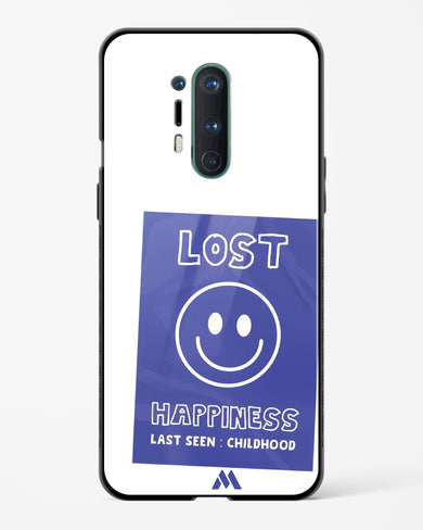 Lost Happiness Glass Case Phone Cover (OnePlus)