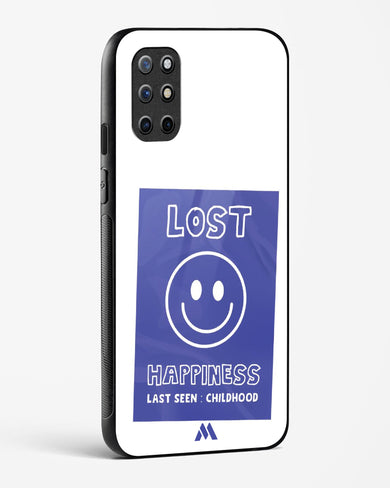 Lost Happiness Glass Case Phone Cover (OnePlus)