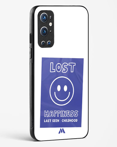 Lost Happiness Glass Case Phone Cover (OnePlus)