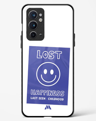 Lost Happiness Glass Case Phone Cover (OnePlus)