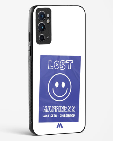 Lost Happiness Glass Case Phone Cover (OnePlus)