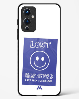 Lost Happiness Glass Case Phone Cover (OnePlus)