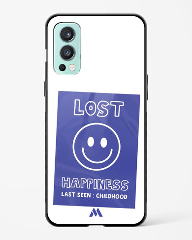 Lost Happiness Glass Case Phone Cover (OnePlus)