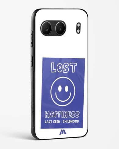 Lost Happiness Glass Case Phone Cover (OnePlus)