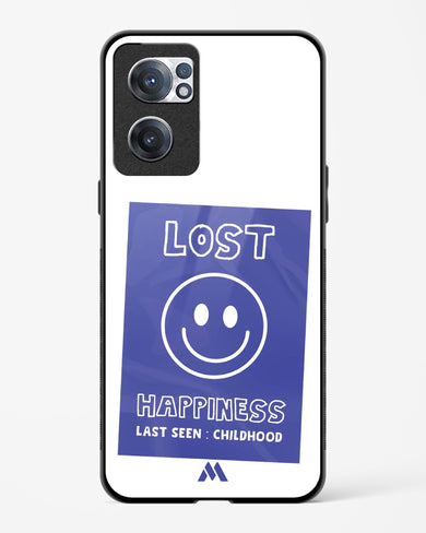 Lost Happiness Glass Case Phone Cover (OnePlus)