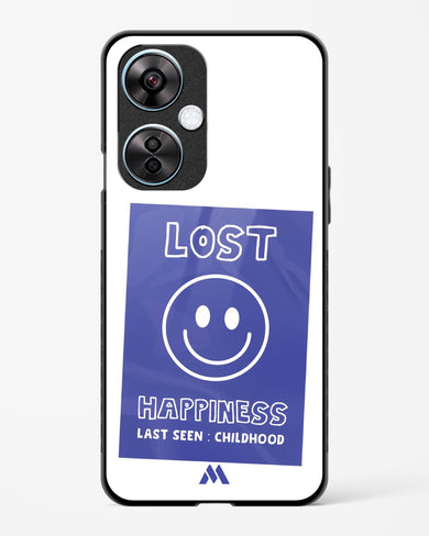 Lost Happiness Glass Case Phone Cover (OnePlus)