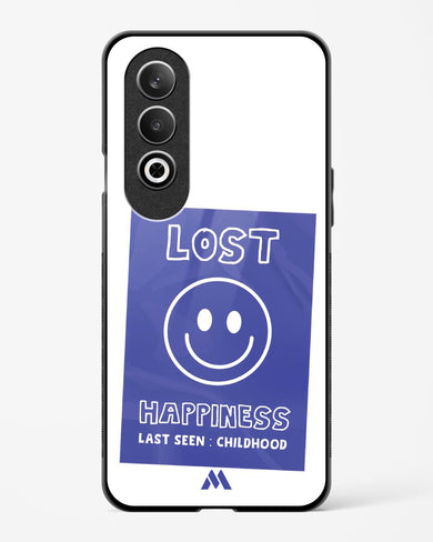 Lost Happiness Glass Case Phone Cover (OnePlus)