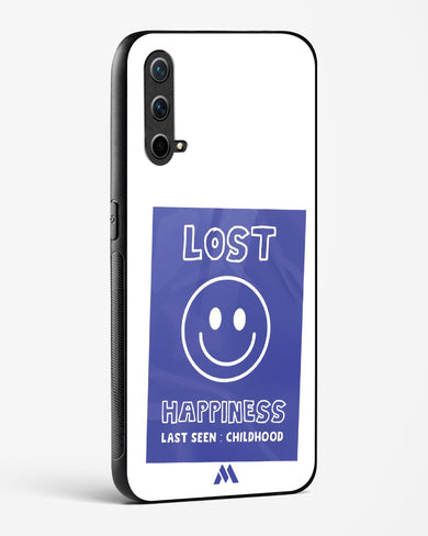 Lost Happiness Glass Case Phone Cover (OnePlus)