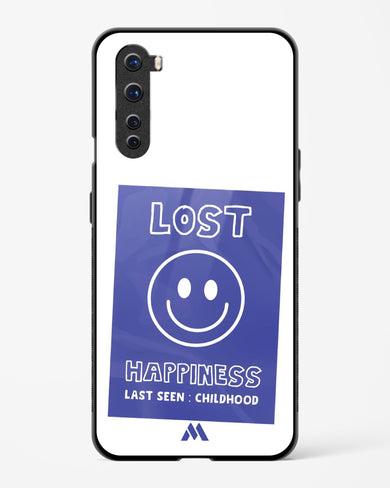 Lost Happiness Glass Case Phone Cover (OnePlus)