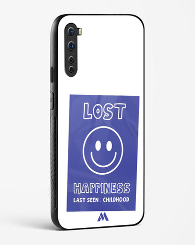 Lost Happiness Glass Case Phone Cover (OnePlus)