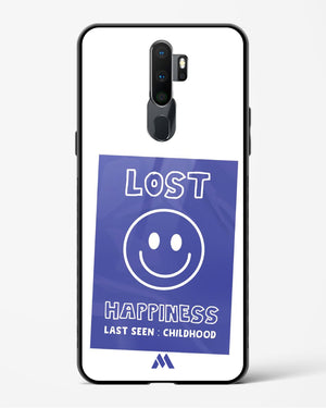 Lost Happiness Glass Case Phone Cover (Oppo)