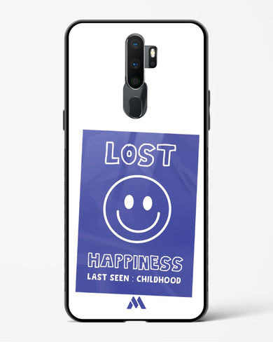 Lost Happiness Glass Case Phone Cover (Oppo)