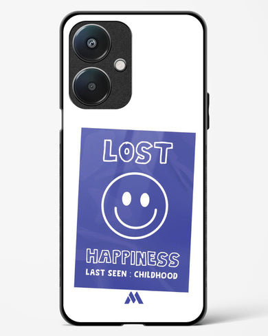 Lost Happiness Glass Case Phone Cover (Oppo)