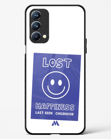 Lost Happiness Glass Case Phone Cover (Oppo)