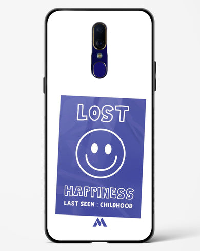 Lost Happiness Glass Case Phone Cover (Oppo)