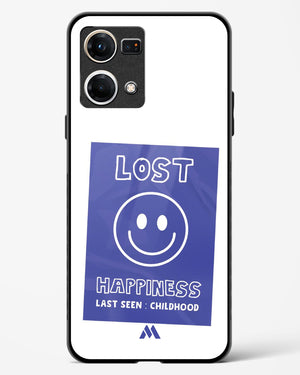 Lost Happiness Glass Case Phone Cover (Oppo)