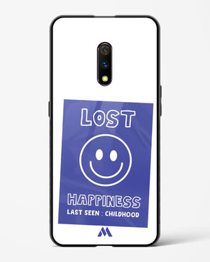 Lost Happiness Glass Case Phone Cover (Oppo)