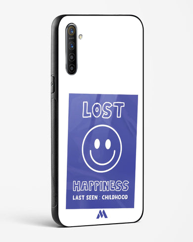 Lost Happiness Glass Case Phone Cover (Oppo)