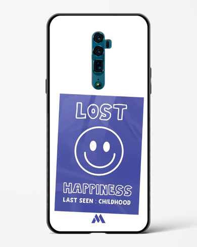 Lost Happiness Glass Case Phone Cover (Oppo)