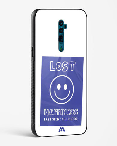 Lost Happiness Glass Case Phone Cover (Oppo)