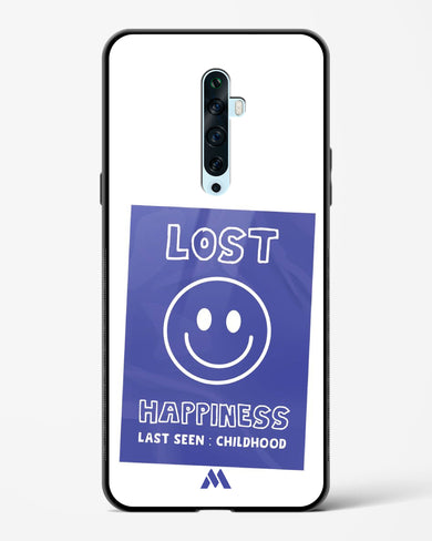 Lost Happiness Glass Case Phone Cover (Oppo)