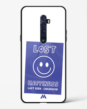 Lost Happiness Glass Case Phone Cover (Oppo)