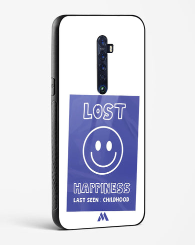 Lost Happiness Glass Case Phone Cover (Oppo)