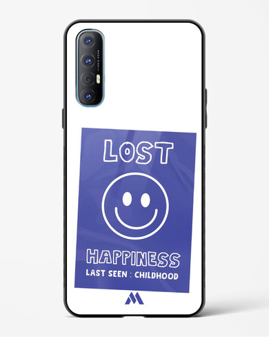 Lost Happiness Glass Case Phone Cover (Oppo)