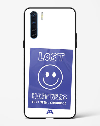 Lost Happiness Glass Case Phone Cover (Oppo)