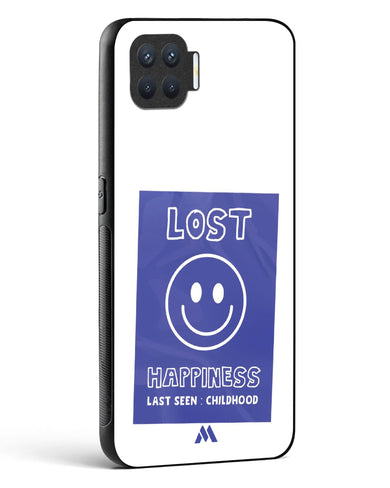 Lost Happiness Glass Case Phone Cover (Oppo)