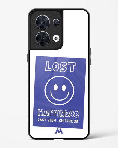 Lost Happiness Glass Case Phone Cover (Oppo)