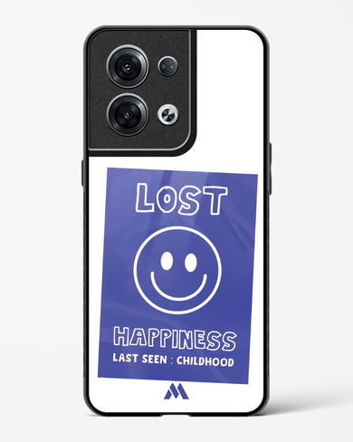 Lost Happiness Glass Case Phone Cover (Oppo)