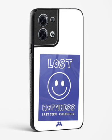 Lost Happiness Glass Case Phone Cover (Oppo)