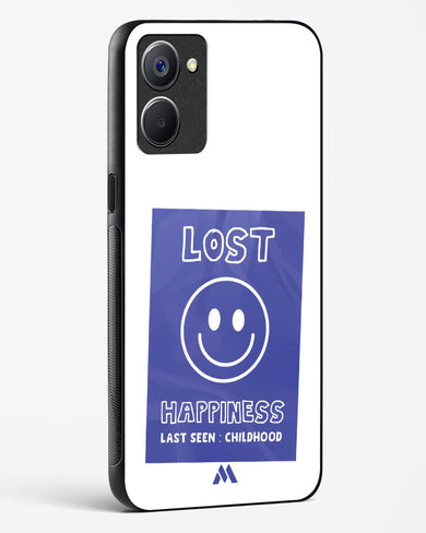 Lost Happiness Glass Case Phone Cover (Realme)