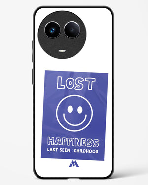 Lost Happiness Glass Case Phone Cover (Realme)