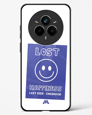 Lost Happiness Glass Case Phone Cover (Realme)