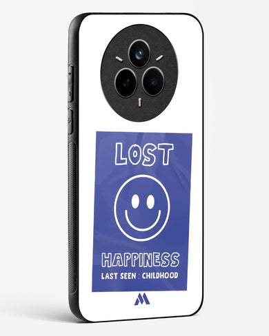Lost Happiness Glass Case Phone Cover (Realme)