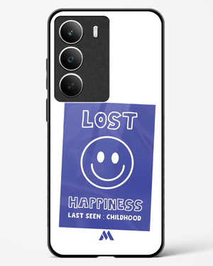 Lost Happiness Glass Case Phone Cover (Realme)