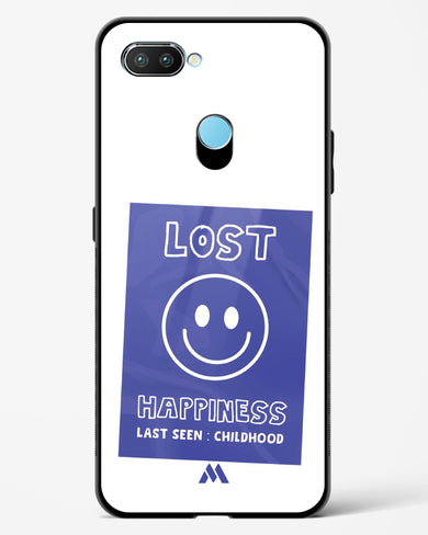 Lost Happiness Glass Case Phone Cover (Realme)