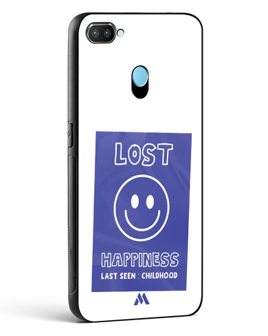 Lost Happiness Glass Case Phone Cover (Realme)