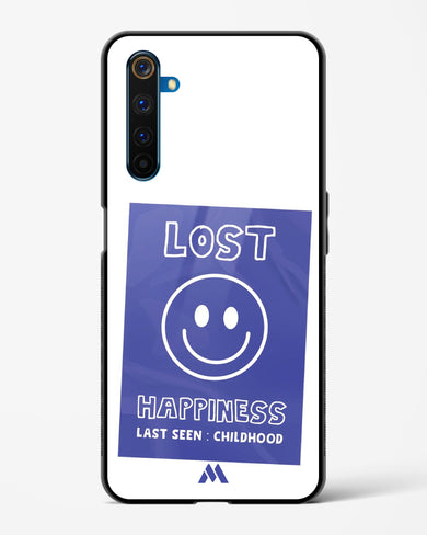 Lost Happiness Glass Case Phone Cover (Realme)