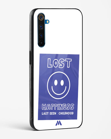 Lost Happiness Glass Case Phone Cover (Realme)